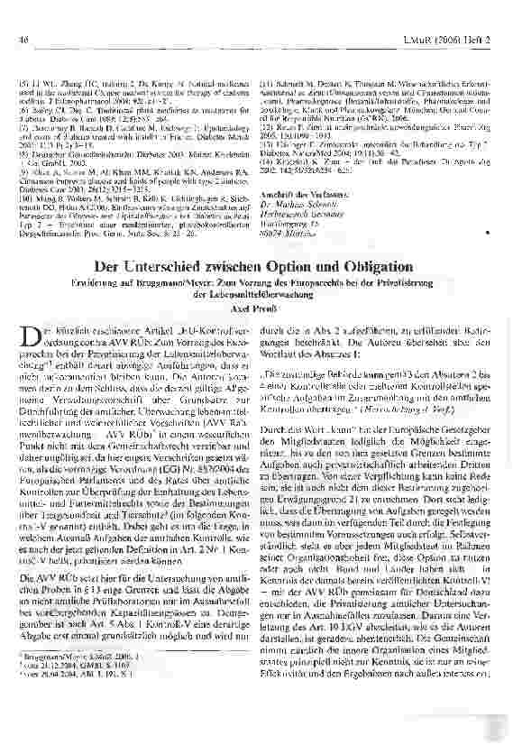 Vorschauseite 4: Toxikologische Bedenken als Scheinargument in der Diskussion des Potenzials von Zimt bei Diabetes mellitus