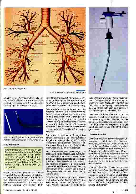 Vorschauseite 2: Flexible Bronchoskopie bei Neuund Frühgeborenen
