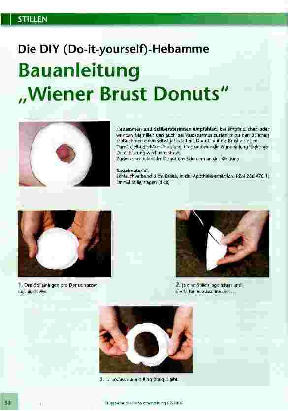 Vorschauseite 1: Bauanleitung „Wiener Brust Donuts