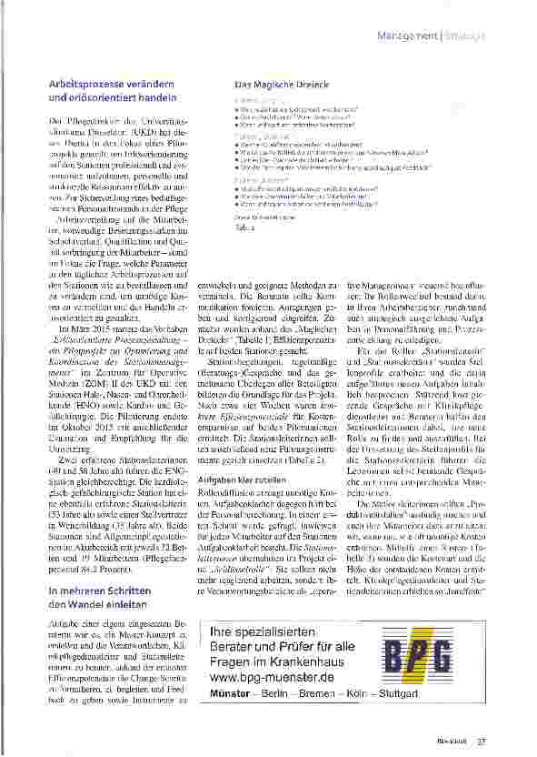 Vorschauseite 2: Vom Profil zum Profit