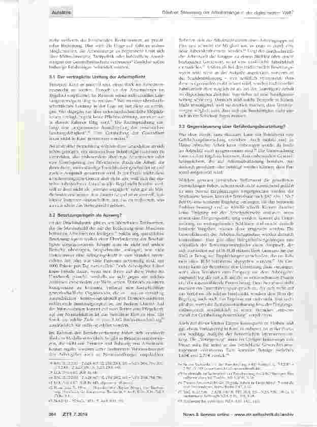 Vorschauseite 6: Steuerung der Arbeitsmenge in der digitalisierten Welt?