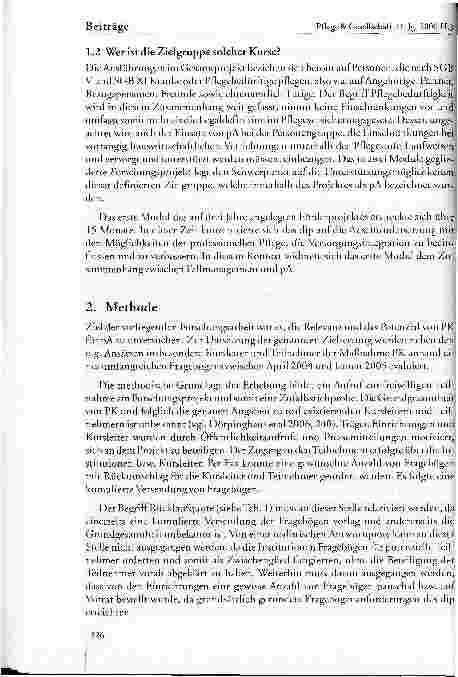 Vorschauseite 4: Evaluation von Pflegekursen: Stärken und Herausforderungen