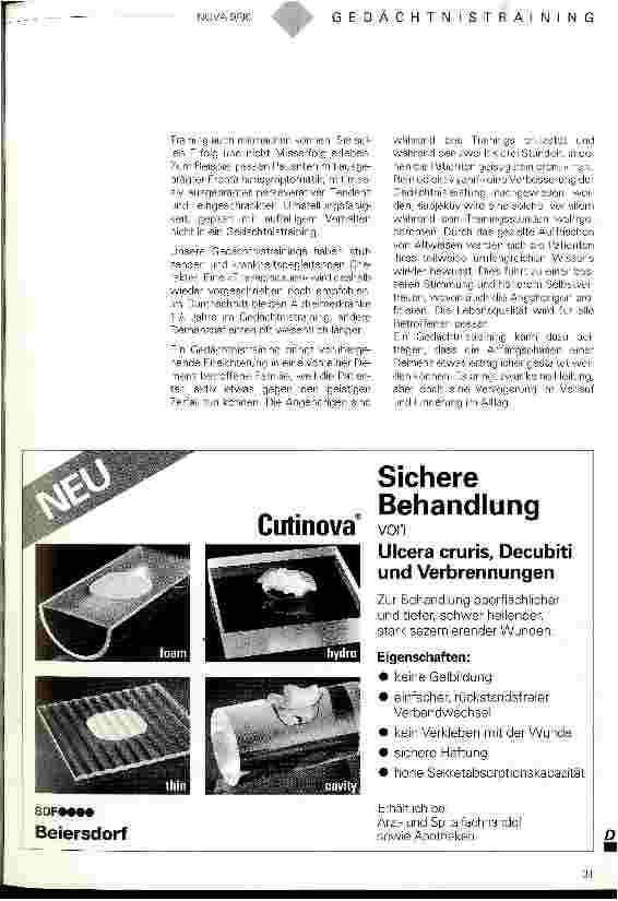 Vorschauseite 3: Gedächtnistraining Integrierte Bestandteil einer Milieutherapie