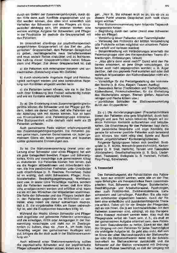Vorschauseite 3: Vom Selbstverständnis der psychiatrischen Krankenschwester und des psychiatrischen Krankenpflegers