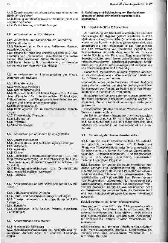 Vorschauseite 3: Richtlinien für die Erkennung, Verhütung und Bekämpfung von Krankenhausinfektionen