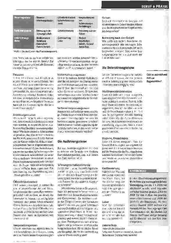 Vorschauseite 2: Die Hebamme als Praxismanagerin