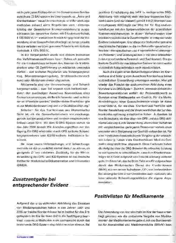 Vorschauseite 3: Innovationstechnologie und MarkteinführungKeine Bürde mit der Hürde