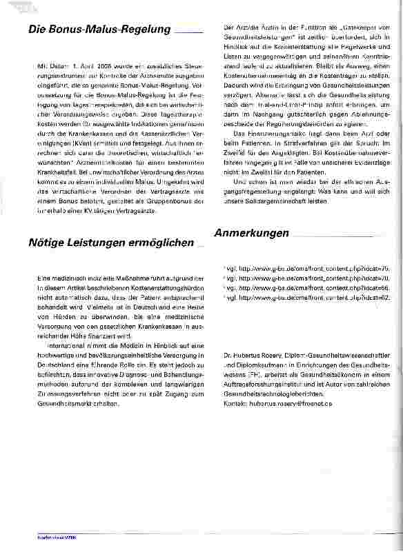 Vorschauseite 5: Innovationstechnologie und MarkteinführungKeine Bürde mit der Hürde