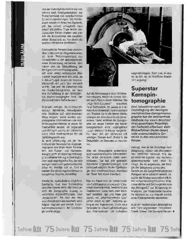 Vorschauseite 3: Bilder, Bilder, BilderWie die Bildgebung die Medizin erobert