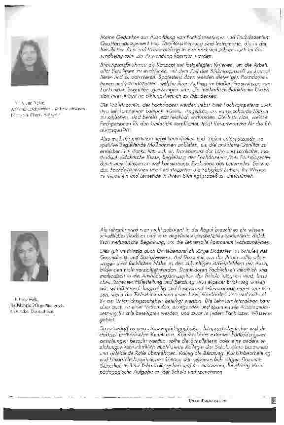 Vorschauseite 2: Müssen Dozenten für ihre Aufgaben in Schulen qualifiziert werden?