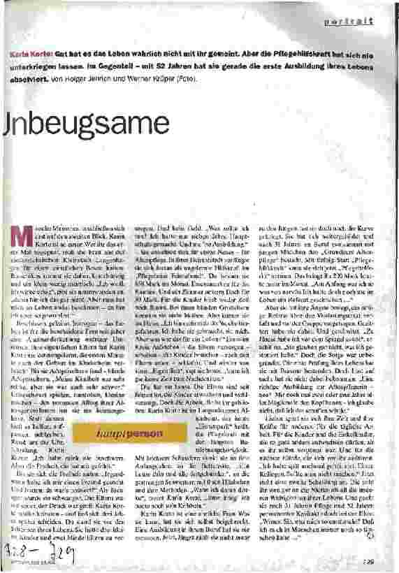 Vorschauseite 2: Die Unbeugsame