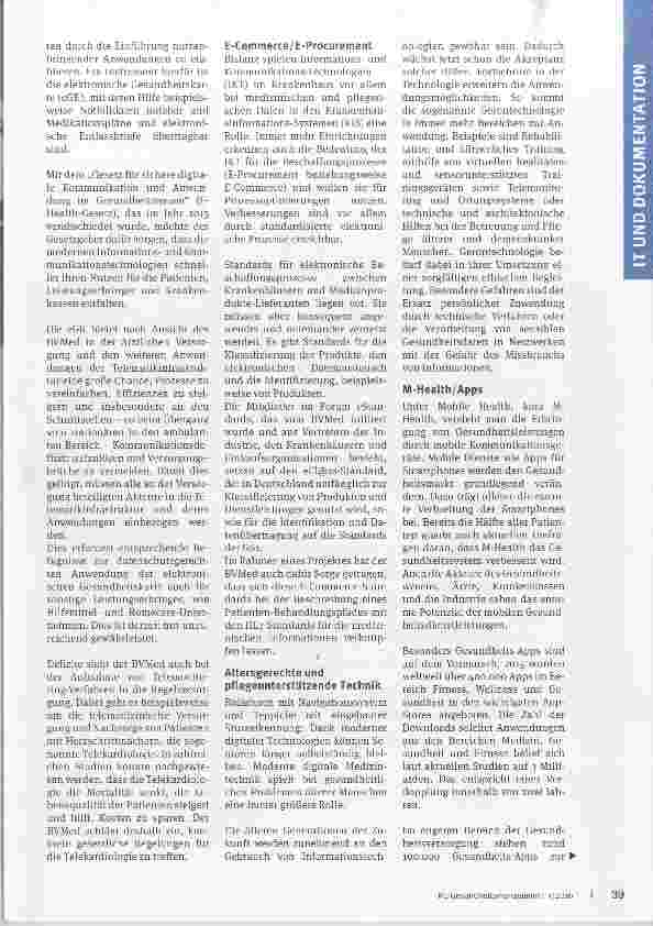 Vorschauseite 2: Patientenversorgung digital
