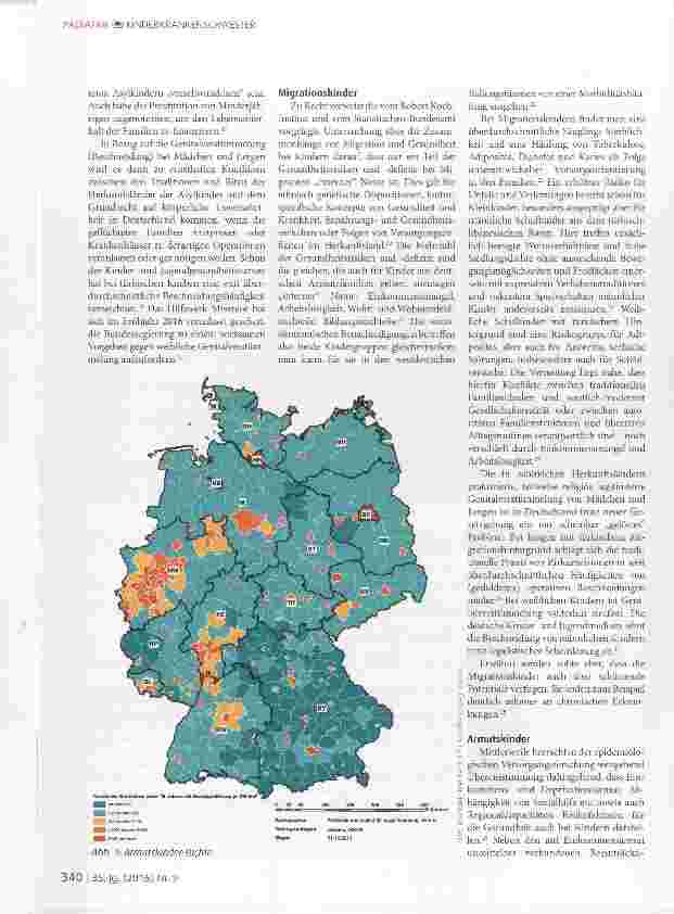 Vorschauseite 3: Fluchtzuwanderung und Pädiatrieversorgung - Anforderungen an die Infrastruktur und die Finanzierung der Kinderund Jugendmedizin in Deutschland (Teil 1)