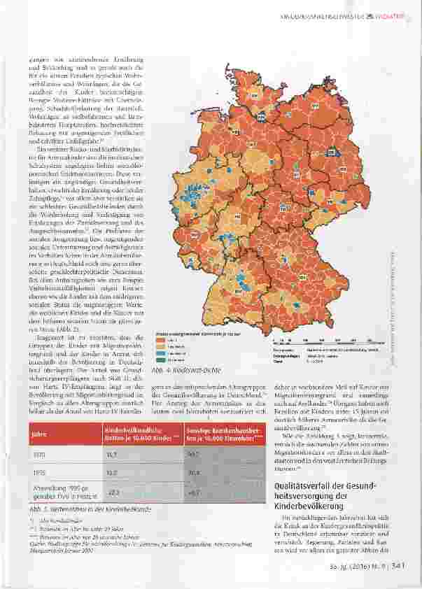 Vorschauseite 4: Fluchtzuwanderung und Pädiatrieversorgung - Anforderungen an die Infrastruktur und die Finanzierung der Kinderund Jugendmedizin in Deutschland (Teil 1)