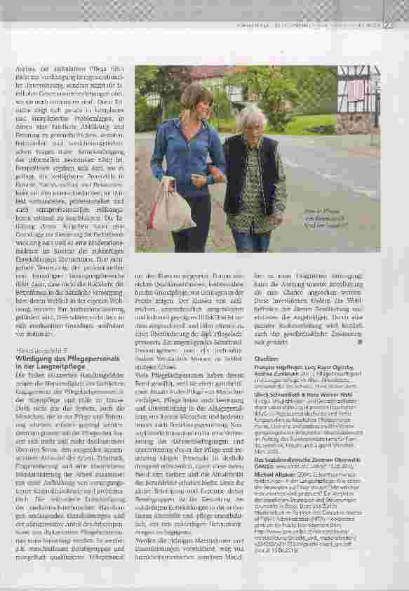 Vorschauseite 4: Zentrale Herausforderungen in der ambulanten Alterspflege und -hilfe zu Hause