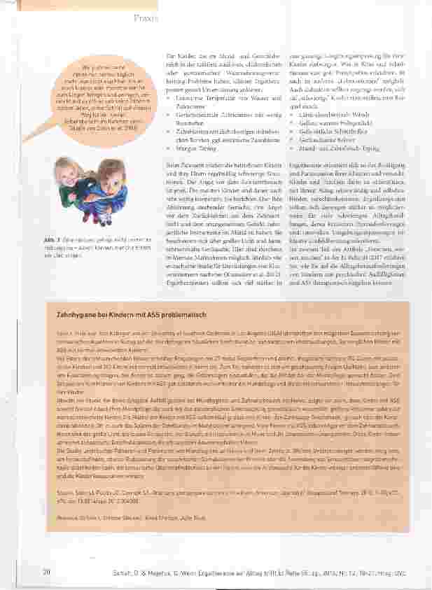 Vorschauseite 3: Wenn Ergotherapie auf Alltag trifft Forschen, wissen, machen (Teil 1)