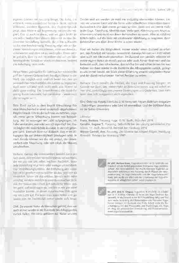 Vorschauseite 4: In Frieden mit sich selbst kommen