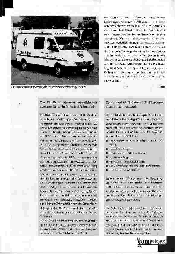 Vorschauseite 2: Partner im Spitalalltag: ohne sie geht es nicht
