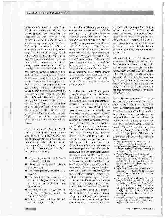 Vorschauseite 2: Brauchen wir einen Betreuungsplan?
