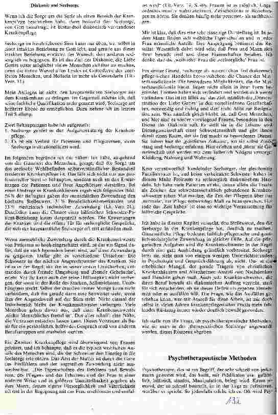 Vorschauseite 3: Psychotherapeutische Methoden - Hilfe für die Seelsorge in der Krankenpflege?