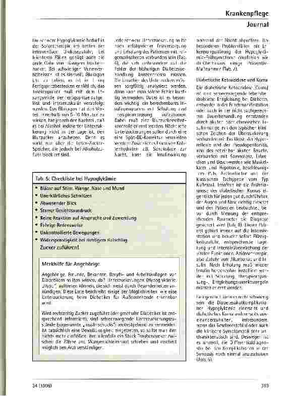 Vorschauseite 6: Diabetes - Aktuelles aus Diagnostik und Therapie