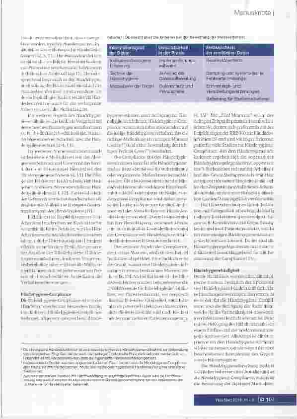 Vorschauseite 3: Verfahren zur Erfassung des HändehygieneverhaltensEine methodische Betrachtung aus verhaltenswissenschaftlicher Perspektive
