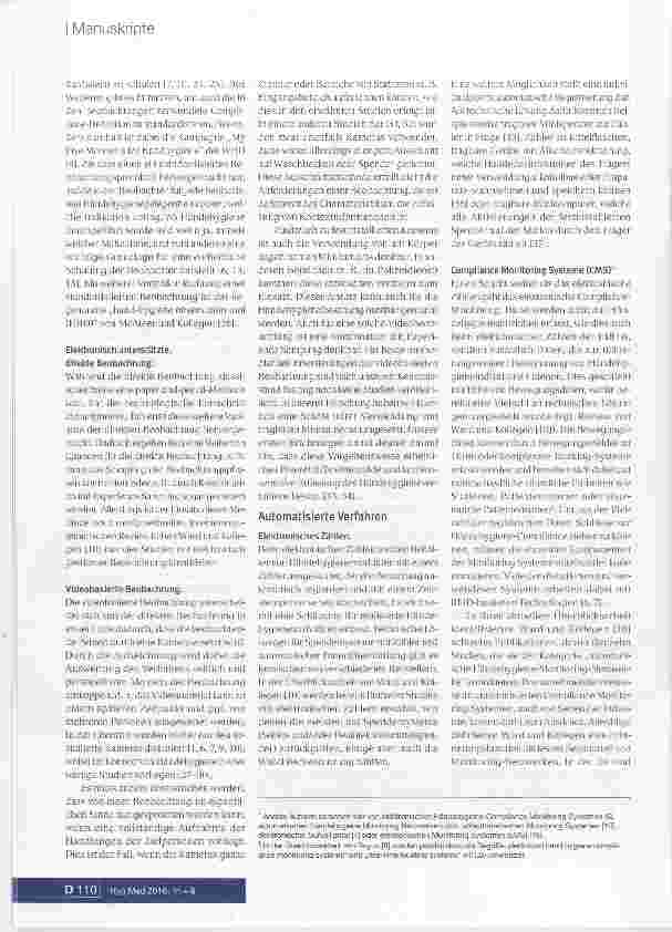 Vorschauseite 6: Verfahren zur Erfassung des HändehygieneverhaltensEine methodische Betrachtung aus verhaltenswissenschaftlicher Perspektive