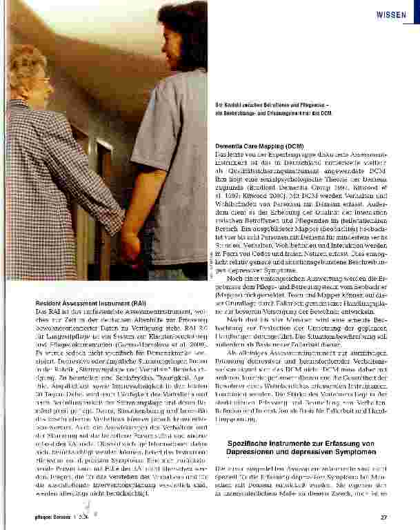 Vorschauseite 2: Assessmentinstrumente zur Erfassung depressiver Symptome