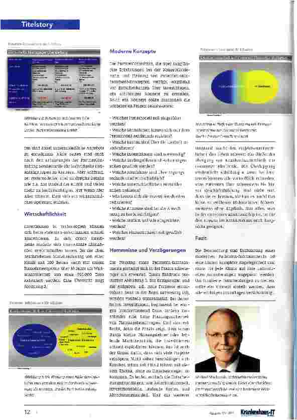 Vorschauseite 3: Patienten-Infotainment: moderner Service zahlt sich aus