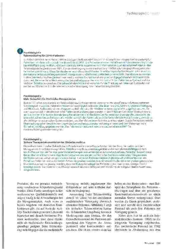 Vorschauseite 2: Pioniere der Teleklinik
