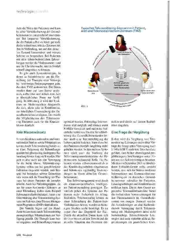 Vorschauseite 3: Pioniere der Teleklinik