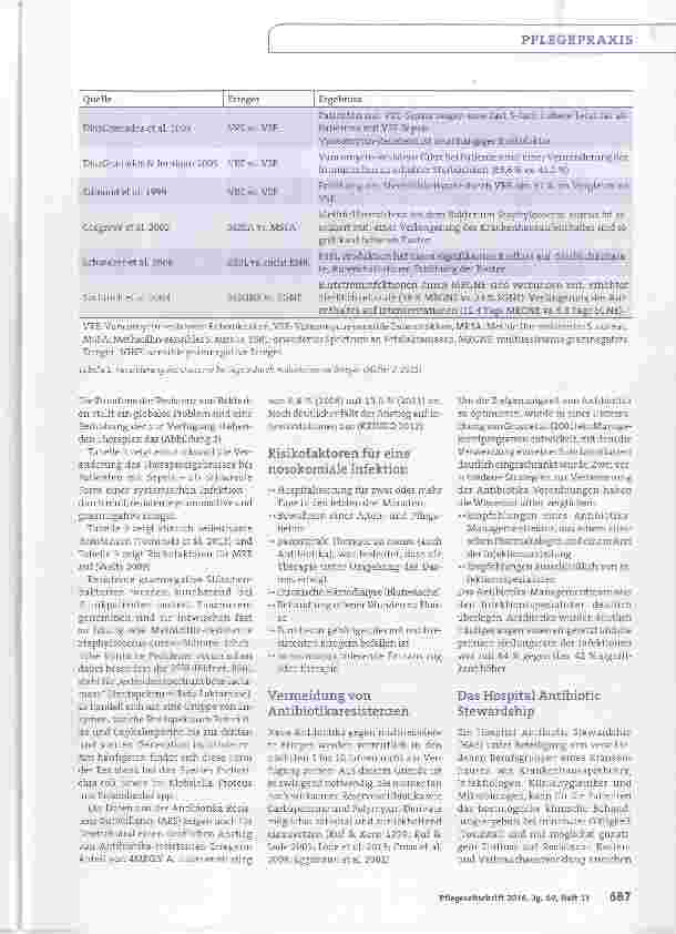 Vorschauseite 2: Multiresistente Erreger