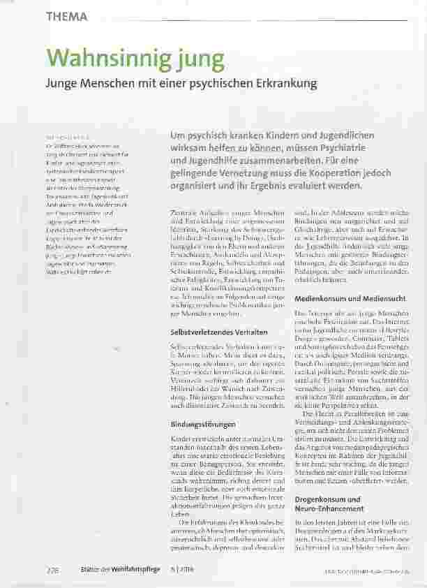 Vorschauseite 1: Wahnsinnig jung