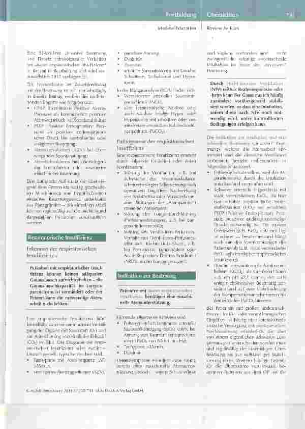 Vorschauseite 2: Beatmung des Intensivpatienten eine Praxisanleitung