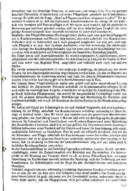 Vorschauseite 2: Spitalexterne Pflege und Betreuung des chronisch-geschädigten und alternden Menschen
