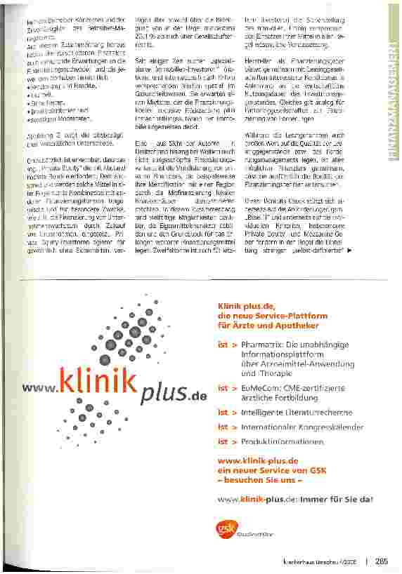 Vorschauseite 4: Auf der Suche nach GeldquellenWas erwarten künftige potenzielle Finanziers?