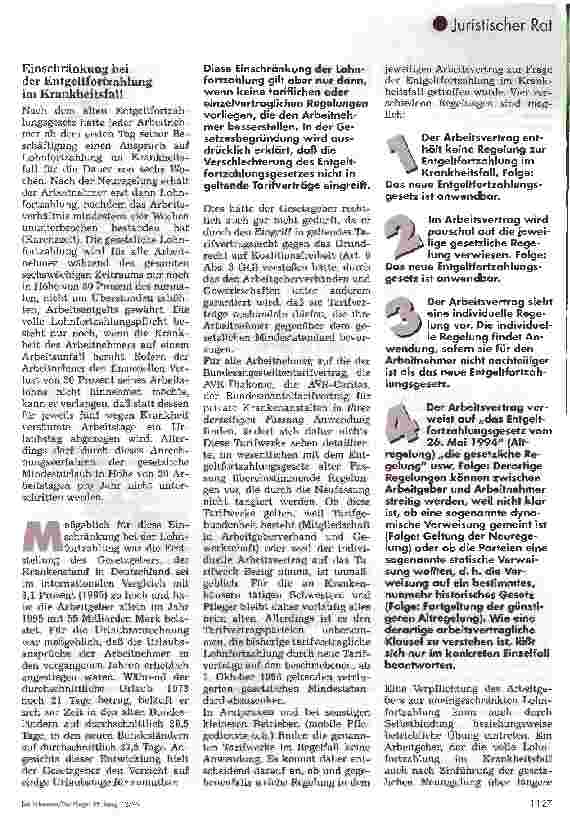 Vorschauseite 2: Gesetzesänderungen im Arbeitsrecht