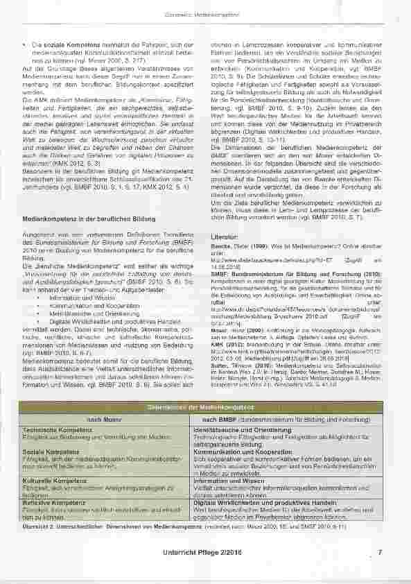 Vorschauseite 2: Medienkompetenz
