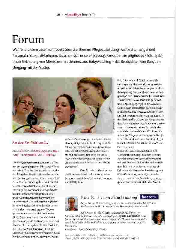 Vorschauseite 1: Forum