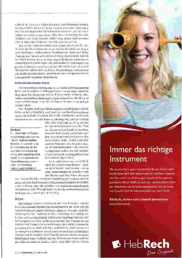 Vorschauseite 2: Hepatitis, Malaria, Würmer und Pestizide