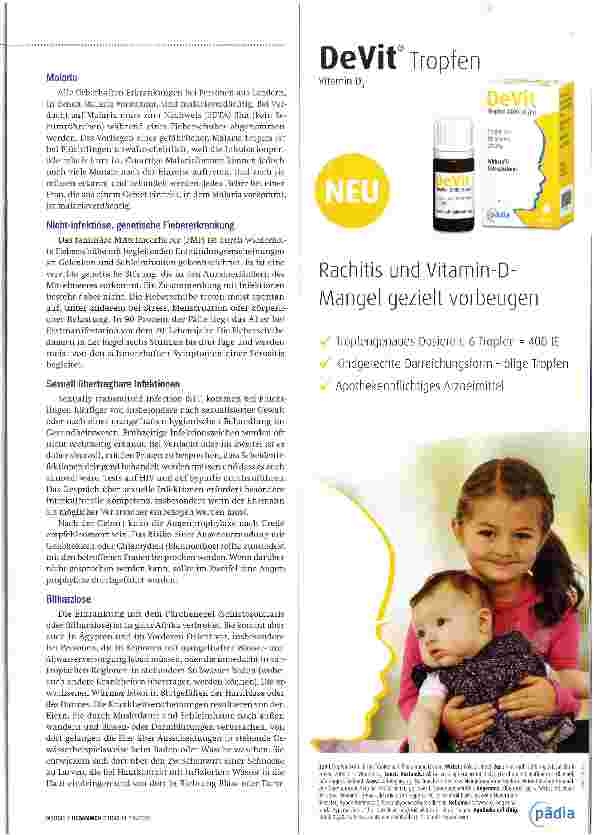 Vorschauseite 4: Hepatitis, Malaria, Würmer und Pestizide