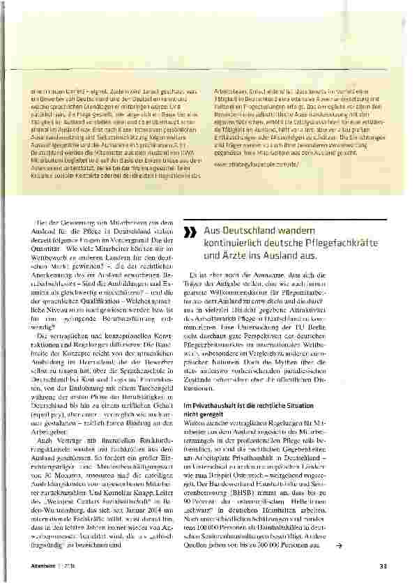Vorschauseite 4: Kein sorgenfreier Zustand