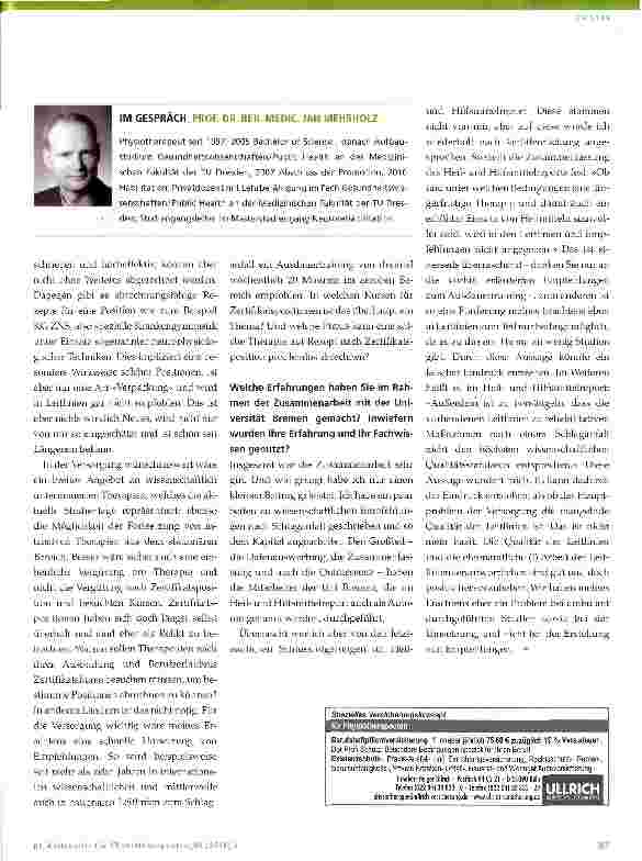 Vorschauseite 4: Heilund Hilfsmittelreport 2015 Neurorehabilitation im Fokus