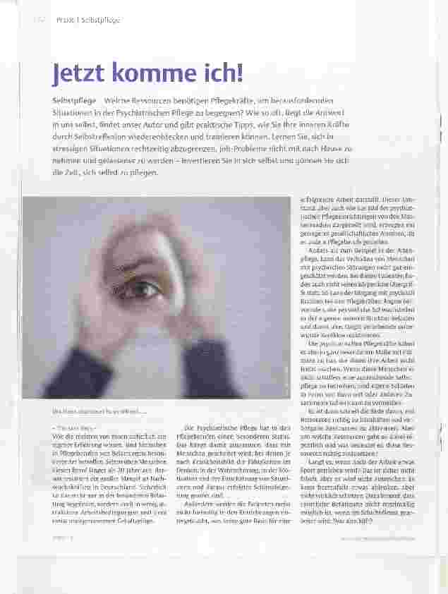 Vorschauseite 1: Jetzt komme ich!