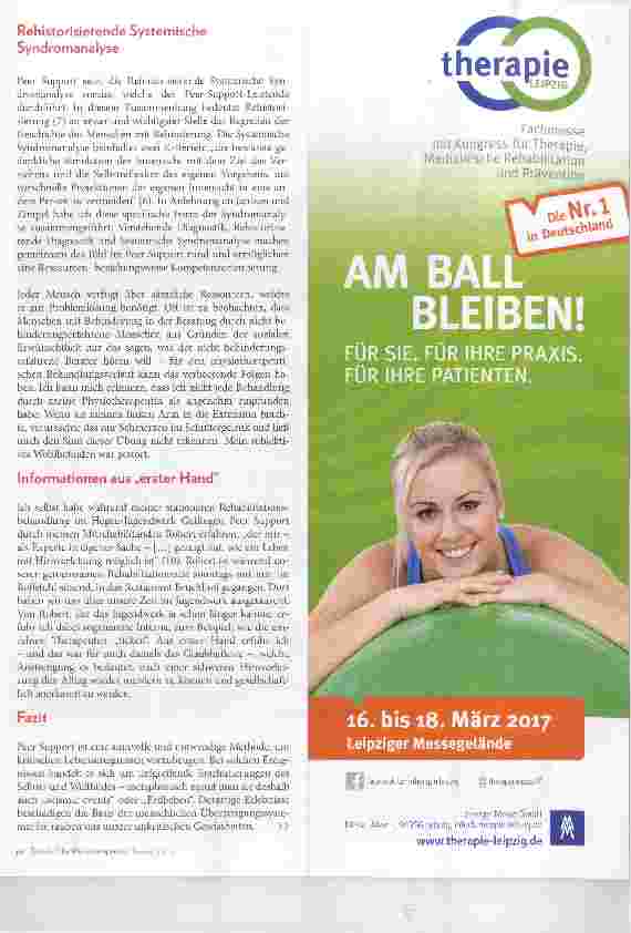 Vorschauseite 4: Peer Support in der Physiotherapie