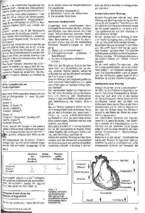 Vorschauseite 2: Kalzium-Anatagonisten - eine Substanzgruppe mit vielfältigen Indikationen/Aktuelle Arzneimittelentwicklung