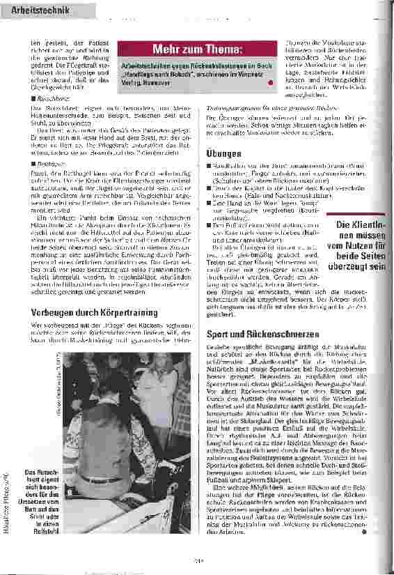 Vorschauseite 3: Den Rücken entlasten