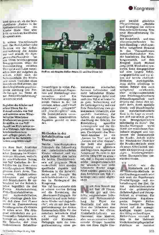 Vorschauseite 2: Vielfalt der Therapien für Das mehrfach behinderte Kind -Mehr Fachwissen =Mehrfaches Wissen = Mehr-Fächer-Wissen-