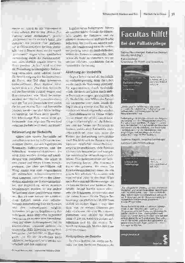 Vorschauseite 2: Sterbehilfe in China