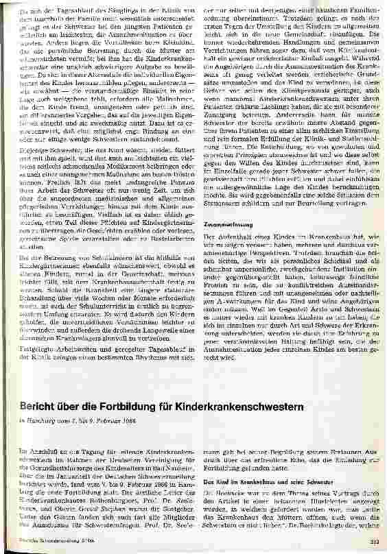 Vorschauseite 6: Das Kind im Krankenhaus